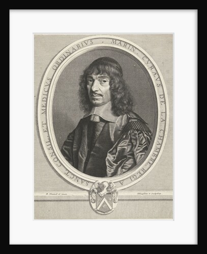 Portrait of Marin Cureau de la Chambre by Robert Nanteuil