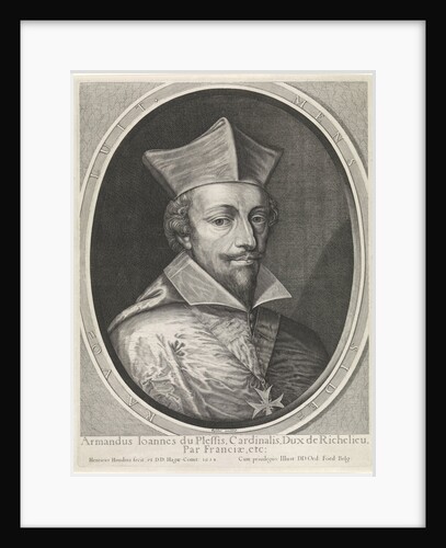 Portrait of Armand-Jean du Plessis, Duke of Richelieu by Staten Generaal