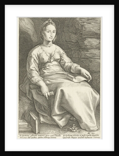 Melpomene by Hendrick Goltzius