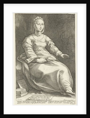 Kalliope by Hendrick Goltzius