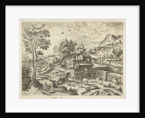 Flight into Egypt by Matthys Cock