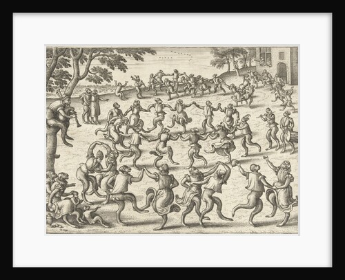 Round Dance by Philips Galle