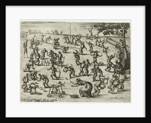 Children's Games by Justus Sadeler