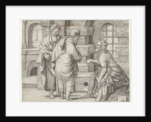 John the Baptist in prison by Cornelis Massijs
