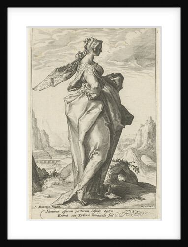 Debora by Jacob Matham