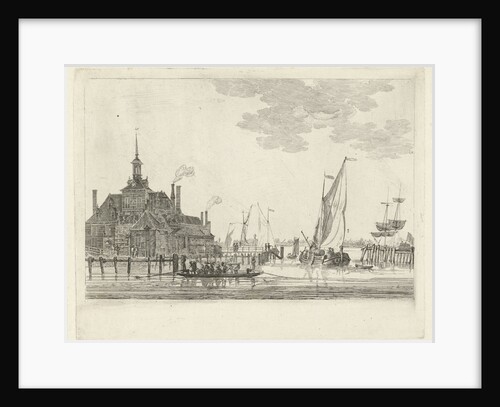 Old Hoofdpoort Rotterdam by Gerrit Groenewegen