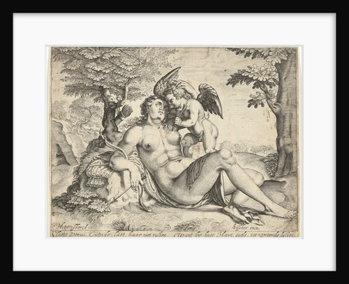 Venus and Cupid by Claes Jansz. Visscher II