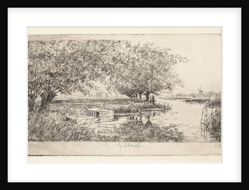 Wetering near Abcoude by Elias Stark