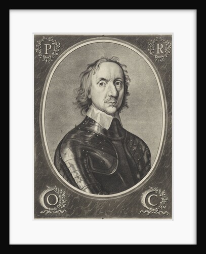 Portrait of Oliver Cromwell by Rombout van den Hoeye