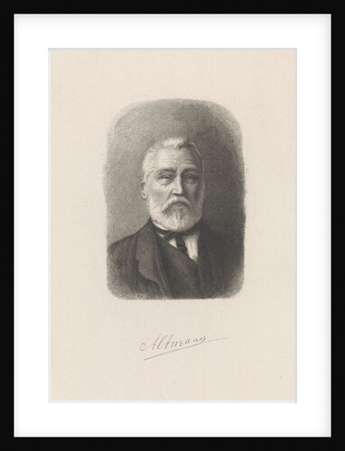 Portrait of the painter Sybrand Altmann by Edouard Taurel