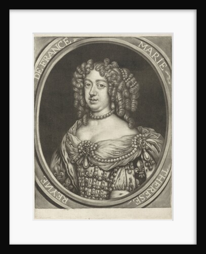 Portrait of Maria Theresa, Queen of France by Jan van Somer