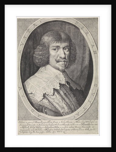 Portrait of Johann Albrecht (II), Count of Solms-Braunfels by Crispijn van de Passe II