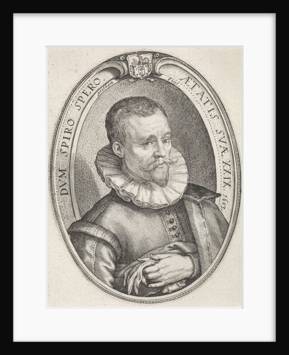 Portrait of a 29-year-old man by Jacob Matham