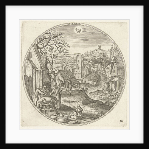 December by Claes Jansz. Visscher II