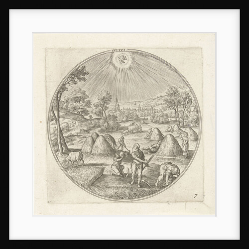 July by Claes Jansz. Visscher II