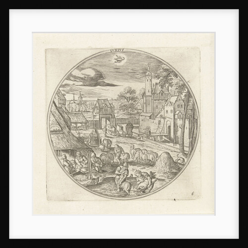 Juni. Adriaen Collaert by Claes Jansz. Visscher II