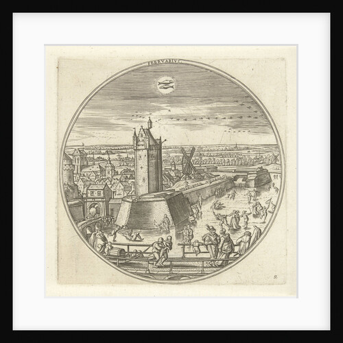 February by Claes Jansz. Visscher II