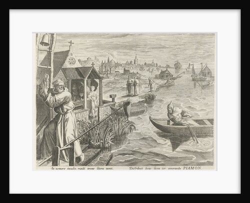 Piamon Diocles as a hermit by Maerten de Vos