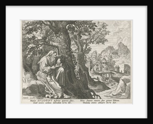 Eulogius the hermit by Maerten de Vos