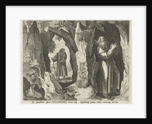 John the hermit by Maerten de Vos