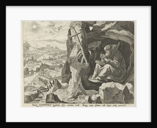 John Cassian as a hermit by Maerten de Vos