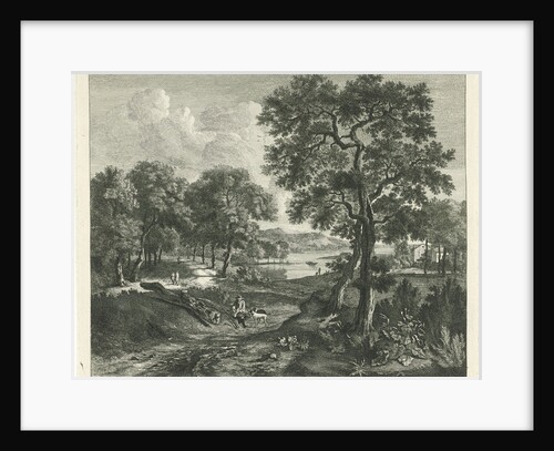 Duinlandschap outside Haarlem by Pierre Fouquet Jr