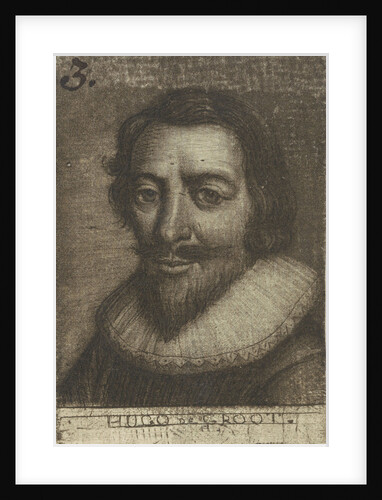 Portrait of Hugo Grotius by Rienk Jelgerhuis