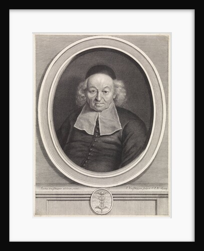 Portrait of Ismaël Bullialdus by Lodewijk XIV