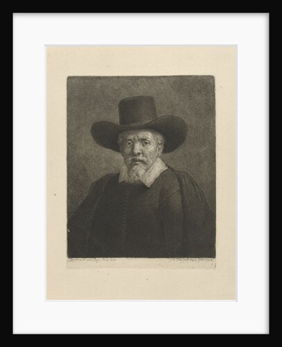 Portrait of Arnout Tholinx by Rembrandt Harmensz. van Rijn