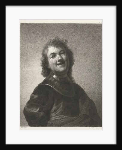 Smiling man by Lambertus Antonius Claessens