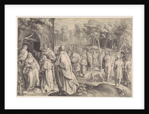 Adoration of the Magi by Pieter Schenk I