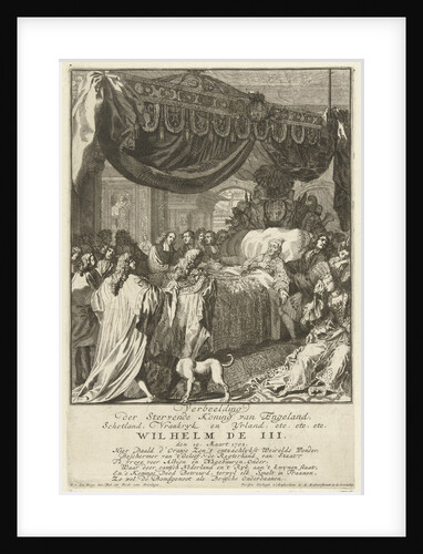 Death of William III, King of England by Pieter van den Berge