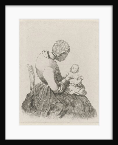 Mother with child by Eberhard Cornelis Rahms