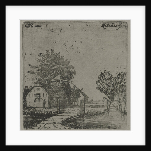 View of Hekendorp by Eberhard Cornelis Rahms