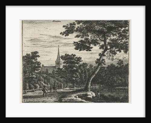 View of Locks, The Netherlands by Clement de Jonghe