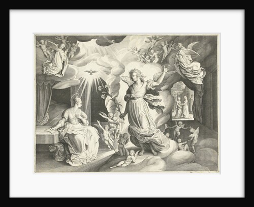 Annunciation by Nicolaes de Bruyn
