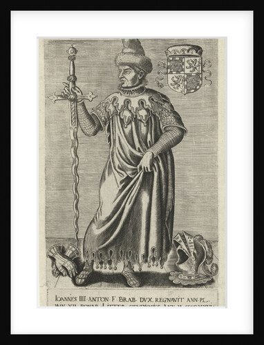 Portrait of Duke John IV of Brabant by Frans Huys