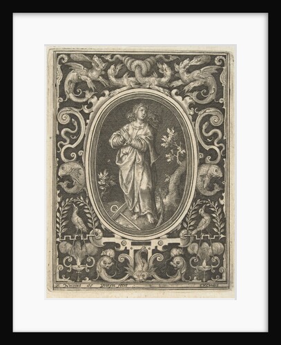 Decoration with Spes by Nicolaes de Bruyn