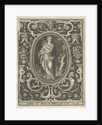 Decoration with Fides by Nicolaes de Bruyn