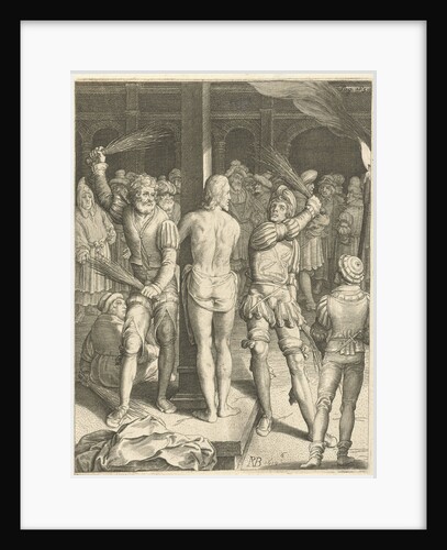 Flagellation of Christ by Nicolaes de Bruyn