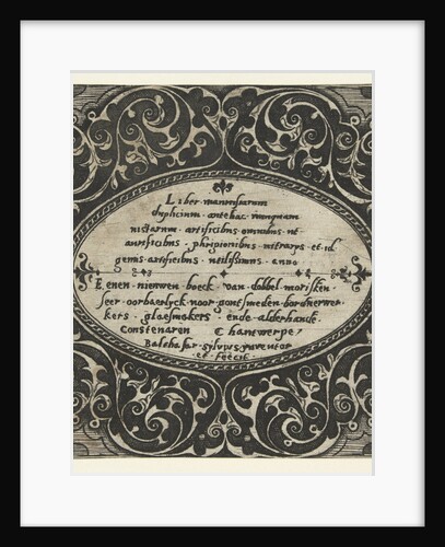 Liber maurusiarum duplicium by Balthazar van den Bos