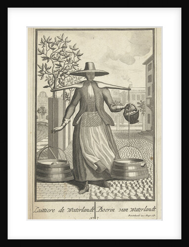 Milkmaid from Waterland by Pieter Schenk I