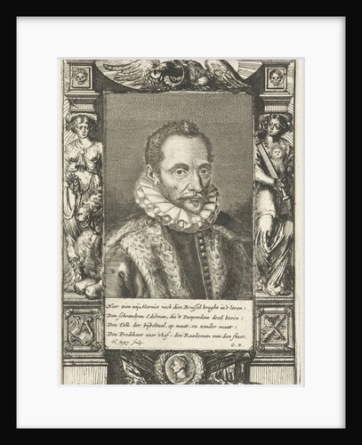 Portrait of Filips van Marnix heer van St. Aldegonde by Geeraert Brandt I