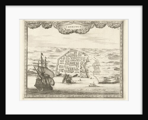 View of Santo Domingo by Staten van Holland en West-Friesland