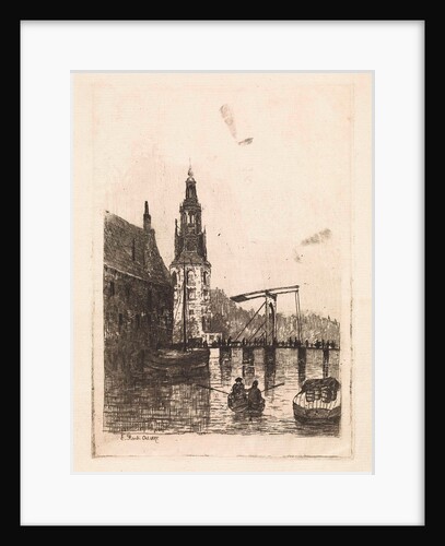 Montelbaanstoren Amsterdam by Elias Stark