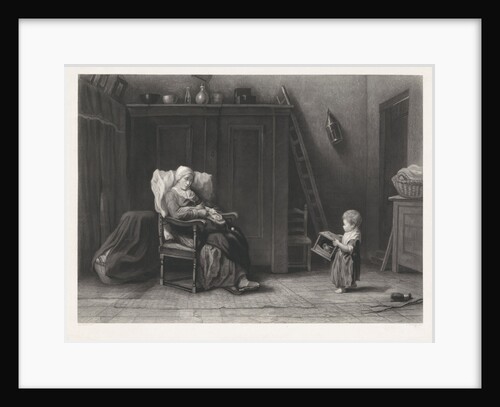 Mother's help by Dirk Jurriaan Sluyter