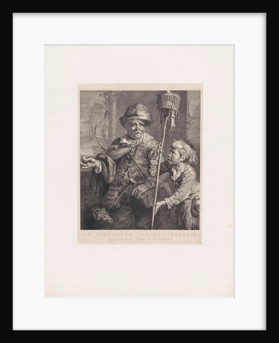 The rat catcher with his servant by Dirk Jurriaan Sluyter