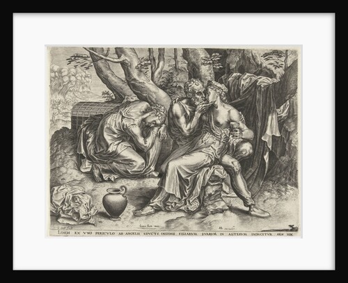 Lot and his daughters by Hendrick Hondius I