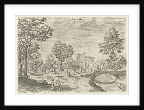 View of the road to Brussels, Belgium by Jacob Grimmer