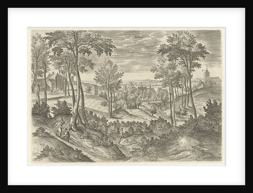 View of Linthout by Claes Jansz. Visscher II